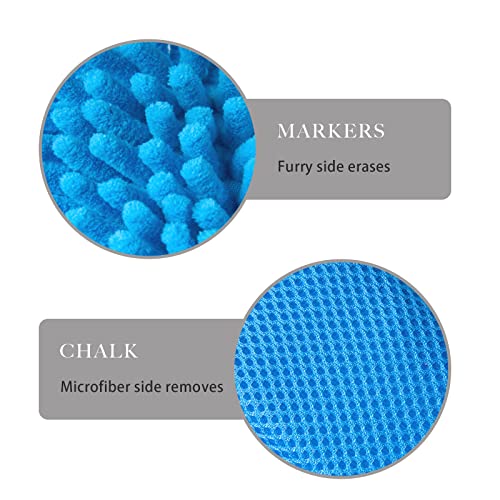 Borrador de pizarra de microfibra para eliminar manchas sin rayar 3
