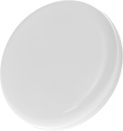 Miniatura 3 de Quickway Imports Plástico blanco 6 en redondo LED lámpara de techo para entrada, oficina, al aire libre, 6500K luz del día, 2000lm 20W