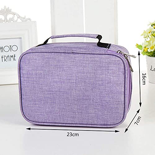 YFZYT Portatile 72 Slot Oxford Matite Astuccio