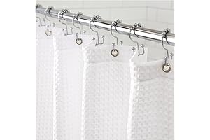 Gorilla Grip Waffle Shower Curtain: Experience Luxury and Durability