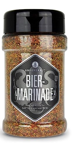 Ankerkraut Biermarinade, zum selber machen, eine perfekte Ergänzung zum gekühlen Glas Bier; 170g im Streuer
