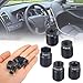 Aluminum Alloy Gear Shift Knob Adapter Kit – 7-Pack Universal Fit for M10x1.25/M12/M14/M8/M6 Threads, Quick Installation Nut Inserts for Car/Truck/SUV Manual Transmission