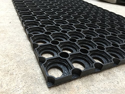 MGI DEVELOPPEMENT Alfombra de rejilla, 60 x 40 cm Versión de confort (suave). Ideal para la entrada de casa, el garaje, invernadero, etc.