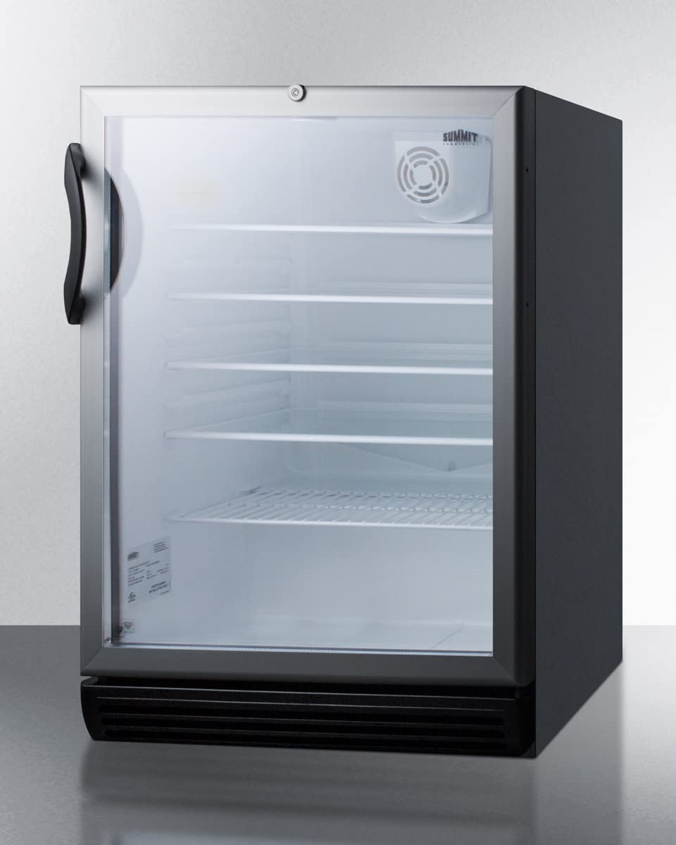 Summit Scr600bglbiada Built-In Undercounter Beverage Center on Fridge.com - View 3