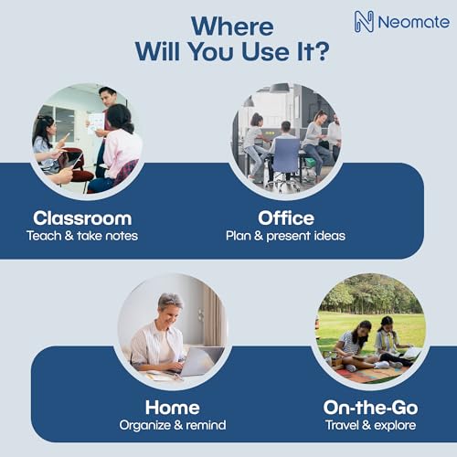 Image of Melamine Dry Erase Lap Boards | 9x12 Inch, Pack of 2 | Includes 2 Boards, 2 Markers, 1 Eraser | Portable Double-Sided Whiteboard for Kids, Students & Teachers