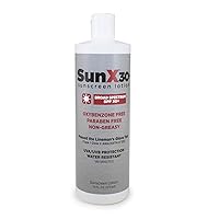 Vista 20 de CoreTex Sun X 50 SPF Loción de protección solar de amplio espectro, botella de 8 onzas de parabenos, oxibenzona, octinoxato y protector solar sin