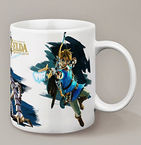 Kanto Factory Mug The Legend of Zelda Breath of The Wild affrontement Link vs Gardien