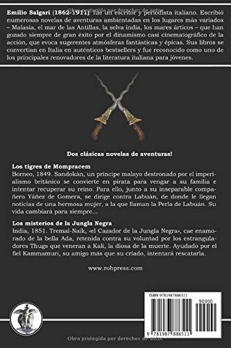 Sandokán: Los tigres de Mompracem y Los misterios de la Jungla Negra: Versiones íntegras y anotadas. (Todo Sandokán)