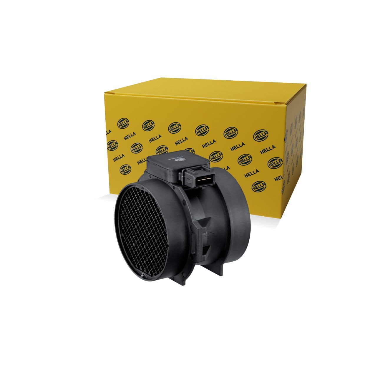 HELLA 8ET 009 142-021 Medidor de la masa de aire - 3polos - Tubuladura