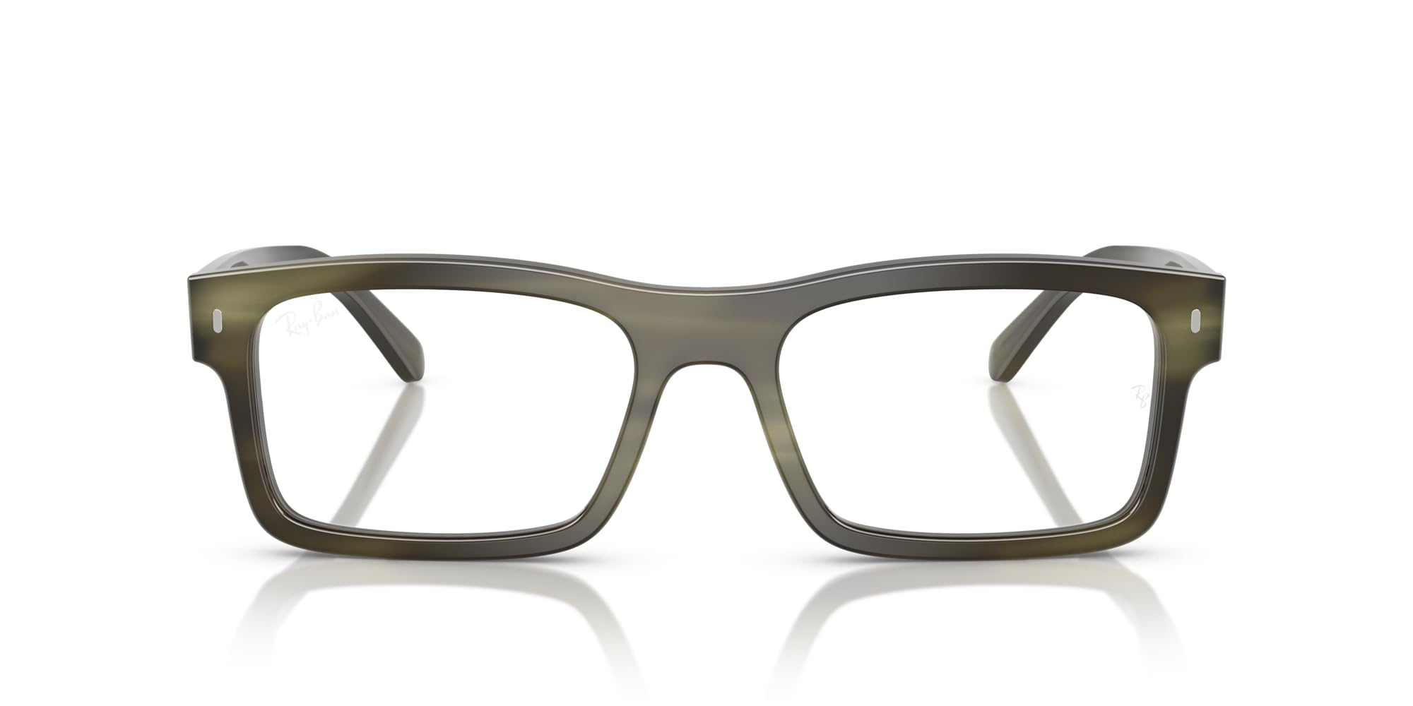 Ray-Ban Montature rettangolari per occhiali da vista Rx5435