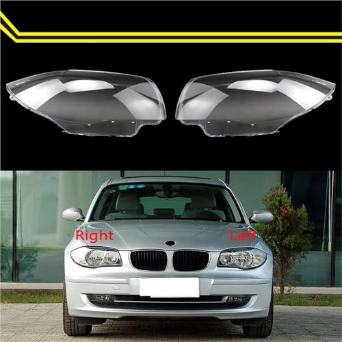Coque de phare pour BMW Série 1 E87 2008-2011 cache-objectif transparent de rechange - 2