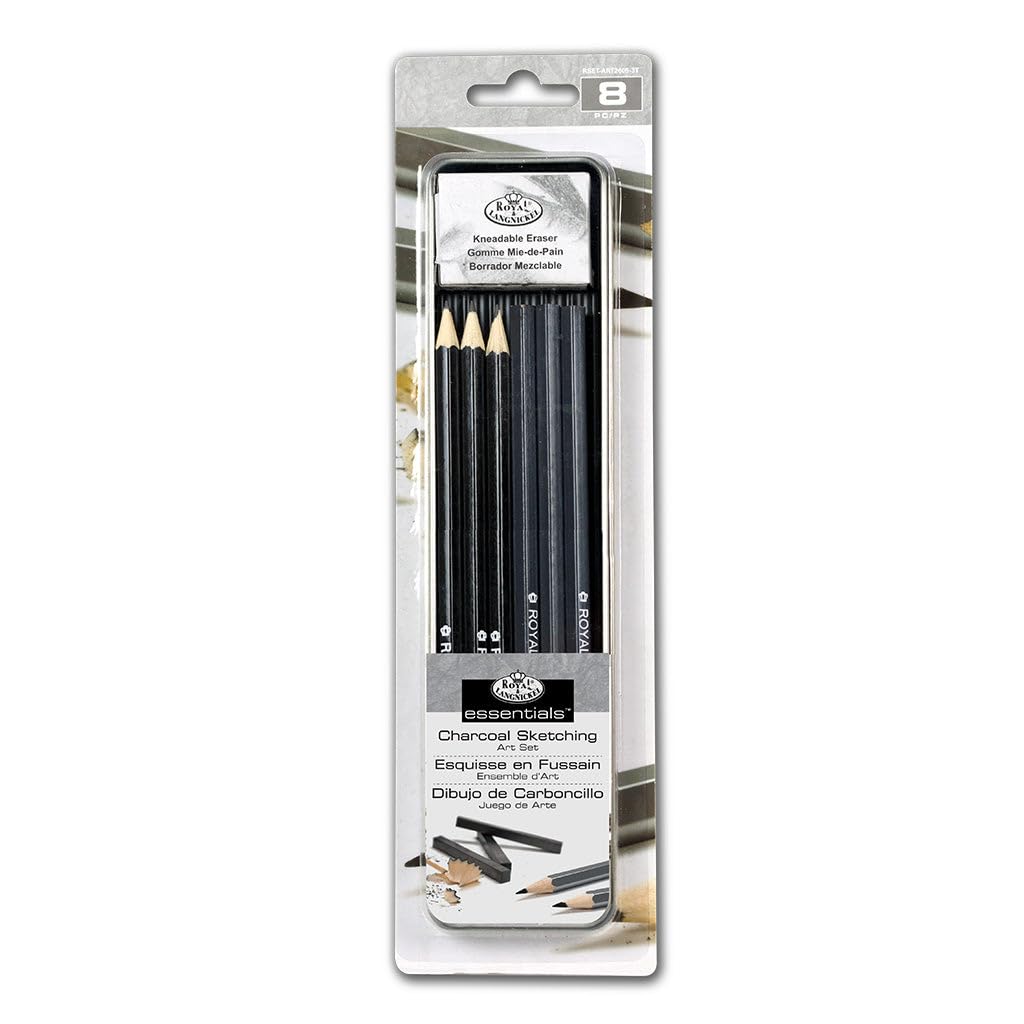 Royal & Langnickel Mini Tin Sketching and Charcoal Art Set