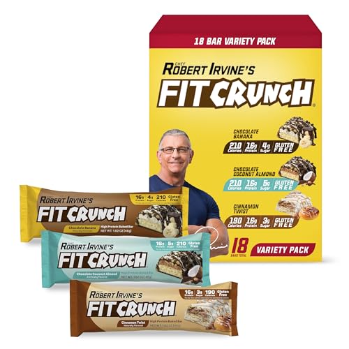 FITCRUNCH Barras de Proteína Snack Size, 18 unidades miniatura 1