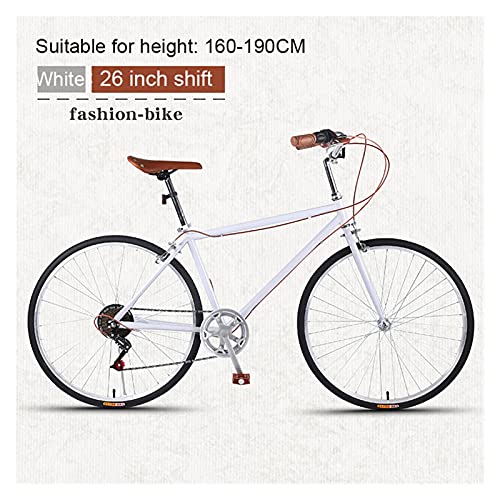 Complete Cruiser-fietsen, Racefiets 26 inch retro variabele snelheid licht fiets forens vintage volwassen student mannen… - Image 3