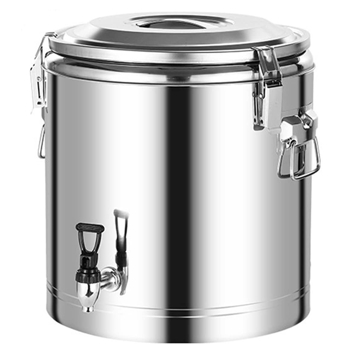 ALKEL Dispenser Isolato della Bevanda dell'Acciaio Inossidabile, Adatto per Lo Stoccaggio di tè Caldo, Vino Rosso Caldo, caffè, Latte, Acqua E Succo alle Feste di Famiglia,20L