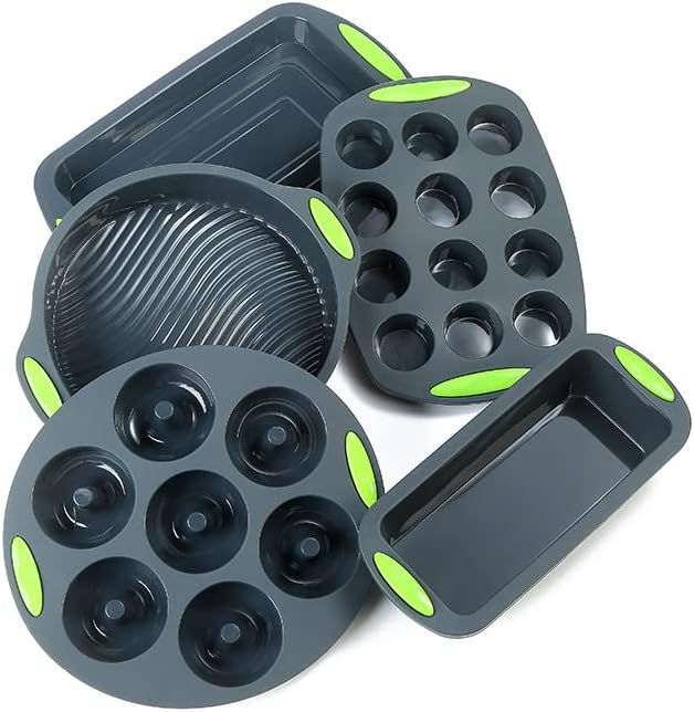 ArtisanShow 41 Pieces Silicone Baking Pan, NonStick Silicone Bakeware