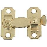 National Hardware S819-108 SP450 Bar Latch in Brass , 1-3/4"