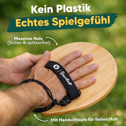 two46 Boardball | Klettballspiel war gestern - Das Neue Outdoor Spiel für Kinder & Erwachsene | Erfunden in DE - Alternative zu Badminton & Tennis | spannendes Strand- & Garten Spiel