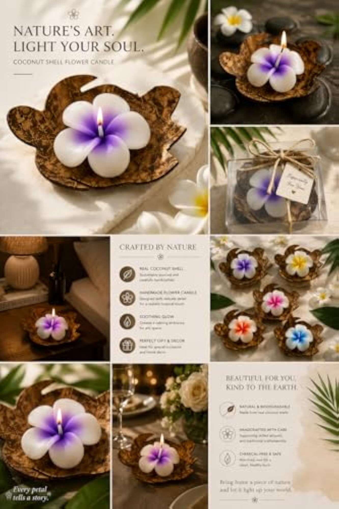 M.F.H Decorative Designer Candles for Home Décor