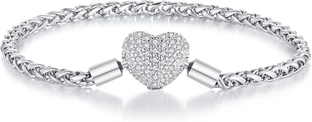 Bracelet en Argent Sterling 925 : votre bijou cœur de Londres chic pour le quotidien