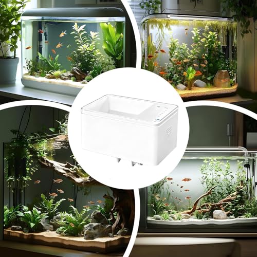 Alimentador automático de peces resistente y programable para dosificación exacta a pilas 4