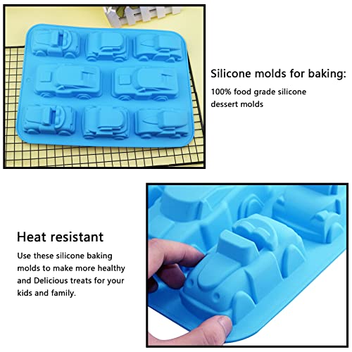 Molde de silicona para pudín resistente al microondas y calor 6