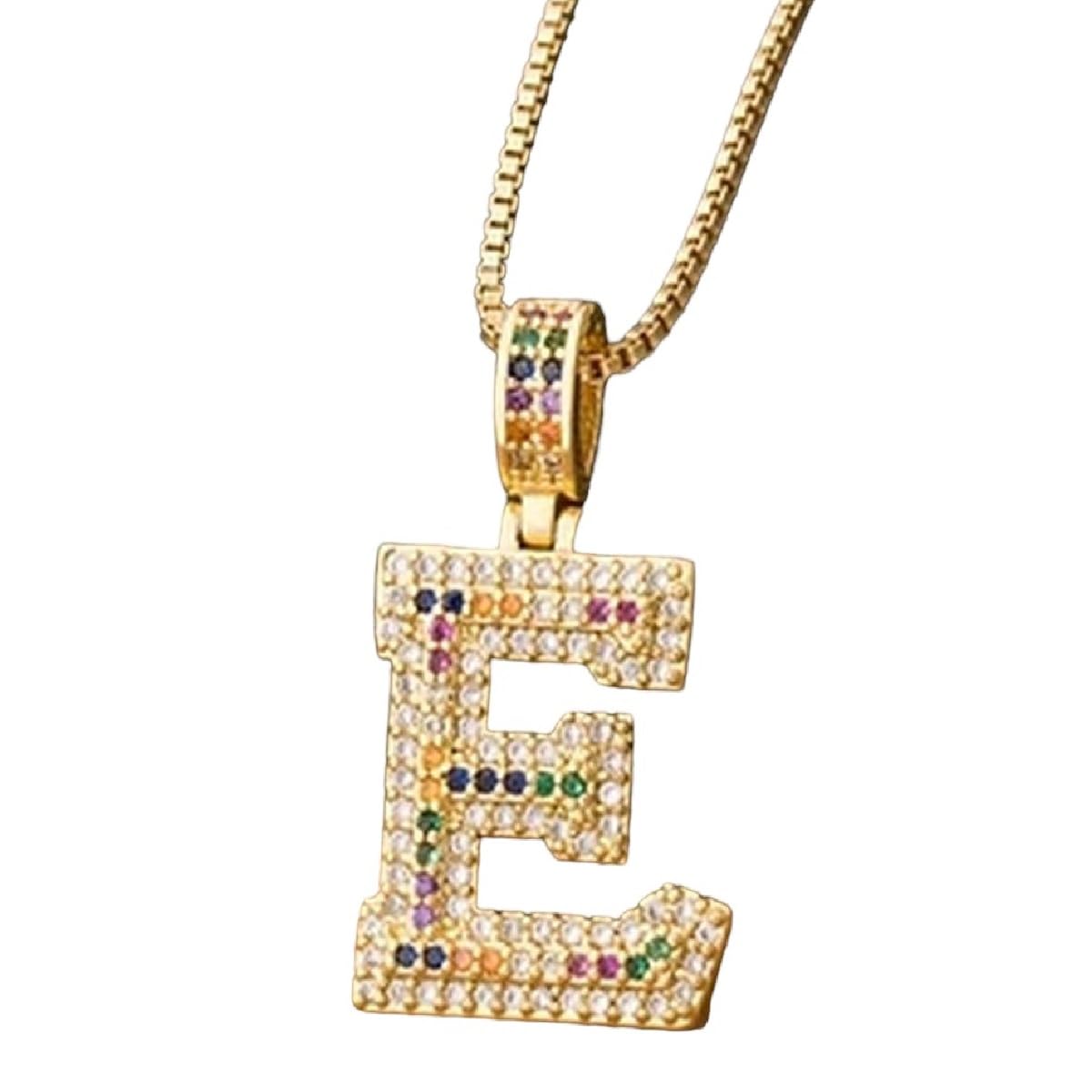 Ornamenti Nuovo 2025 Gift Fashion 26 Alphabet Pendant NACKLAFE Multicolor Lettera Iniziale collane Coppia Nome Regali di Gioielli per Donne con la Tua Moda Gioiello s creatività