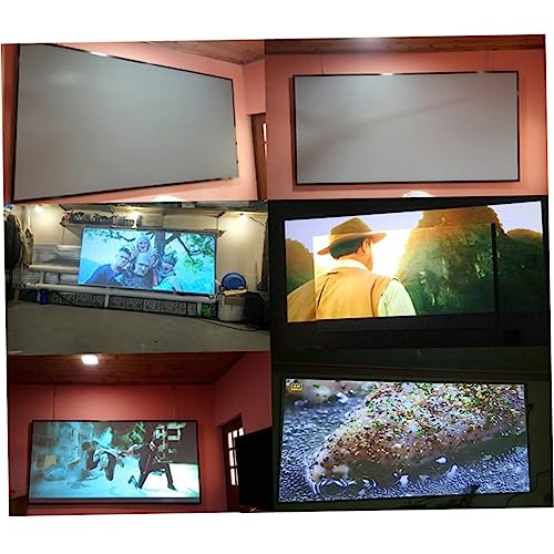 Écran de projection portable blanc Veemoon pour cinéma maison - 5