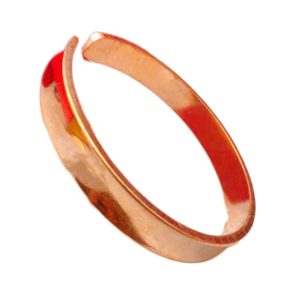 Pure Copper, Set of 2, Bangle Bracelet, Electromagnetic Wave Sensitivity, Electromagnetic Wave Countermeasure, Purple Copper, Women's, Men's, Health Goods, Stylish