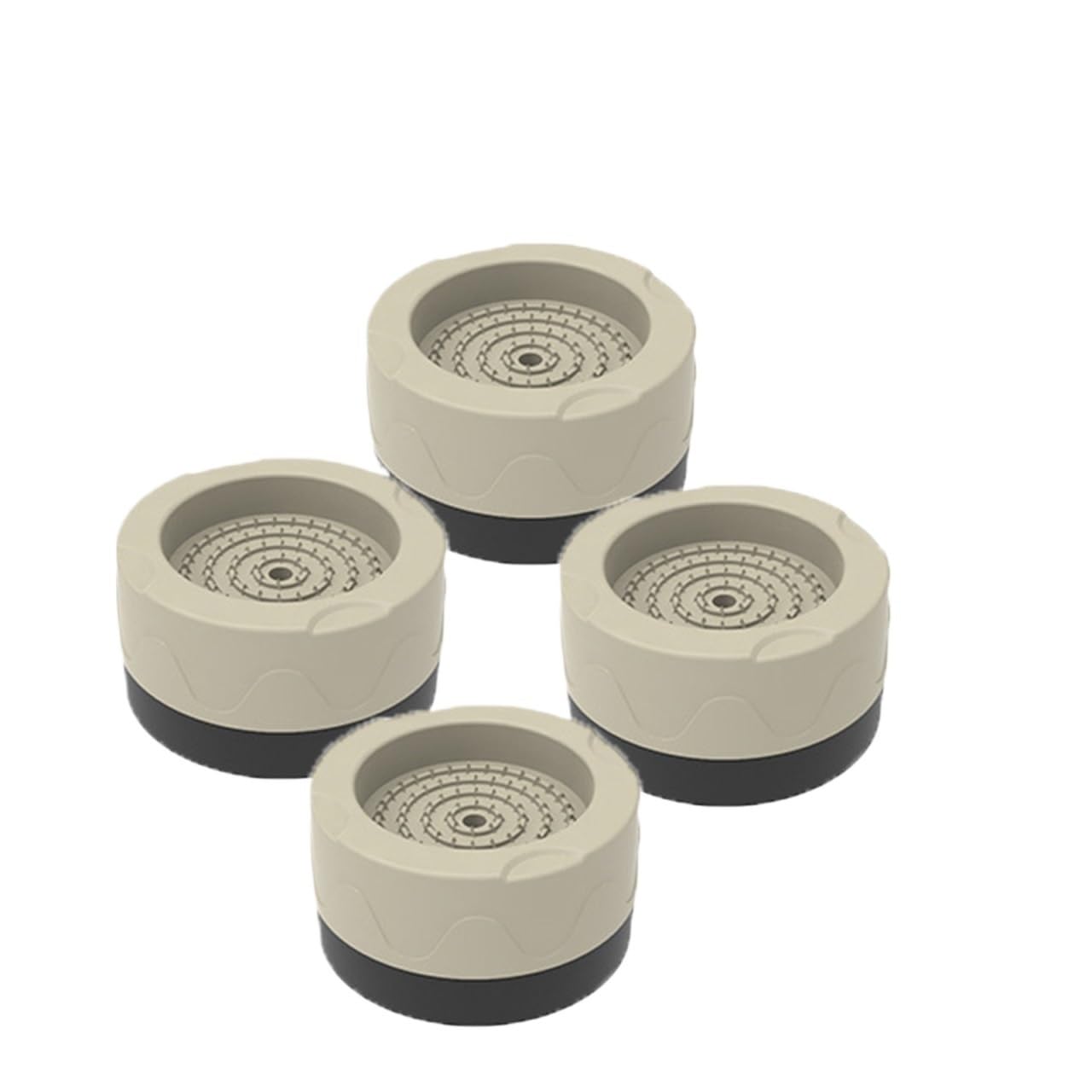 Anti Vibration Feet for Washing Machine 4 Pcs Washing Machine Anti Vibration Pads Lifting Feet Slip Mute Furniture Leveler Universal Dampers(Yellow,8Pcs)