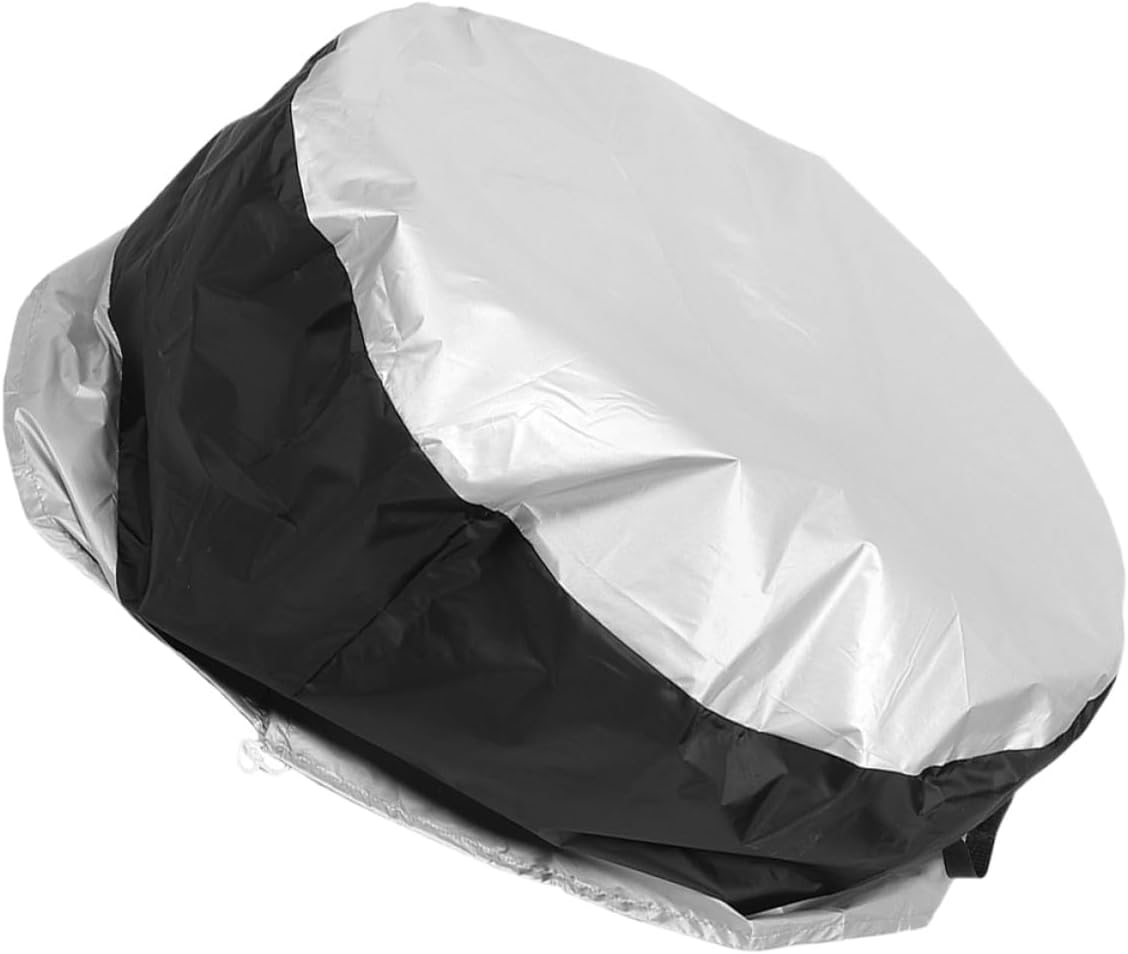 Spare Tire Cover Carrier Universal Car Tire Bag 85x37cm Oxford Cloth Weatherproof Protective Cover for SUV Trailer Rv Wheel Storage