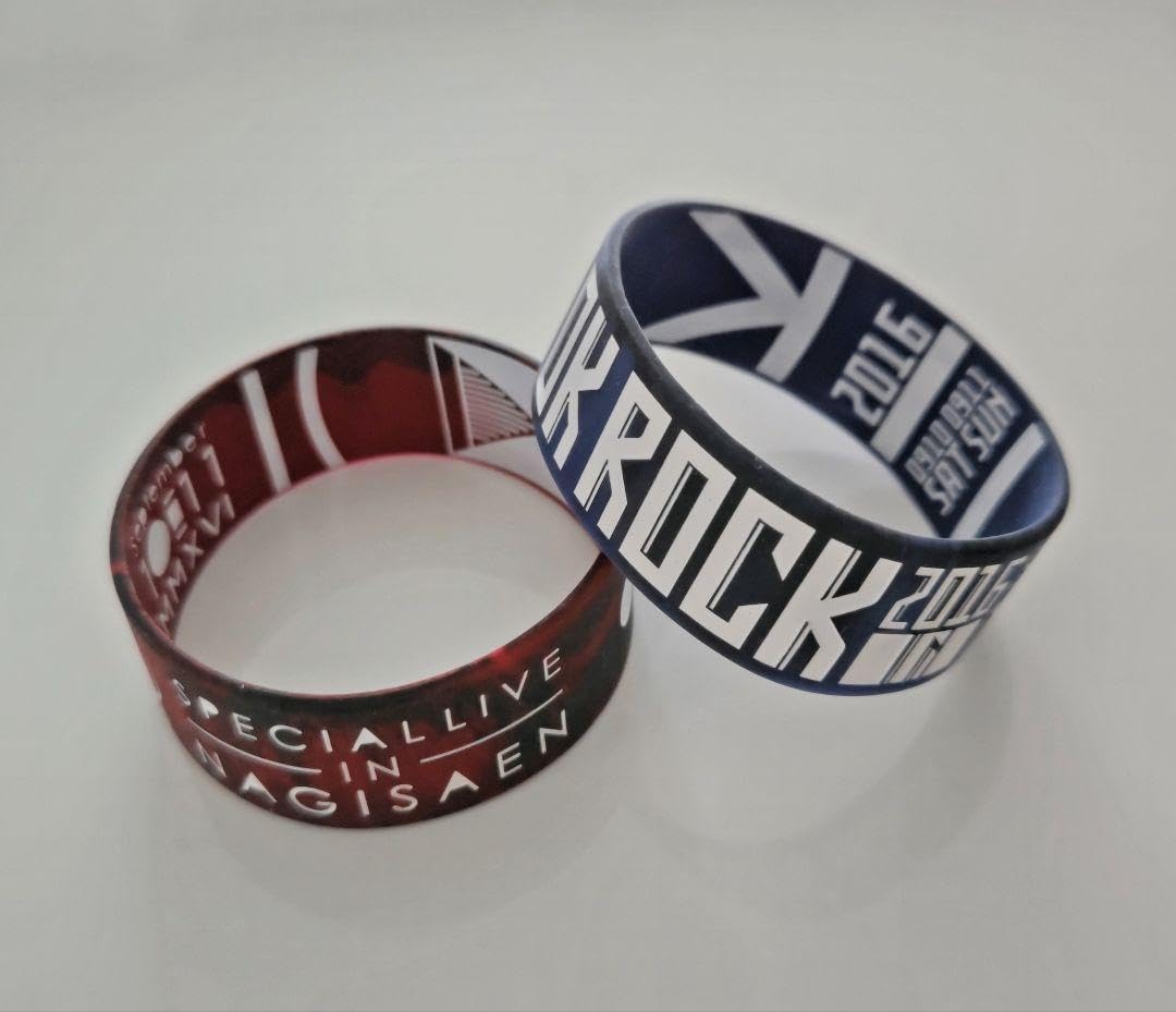 Amazon.co.jp: ONE OK ROCK 渚園 ラバーバンド(ネイビー