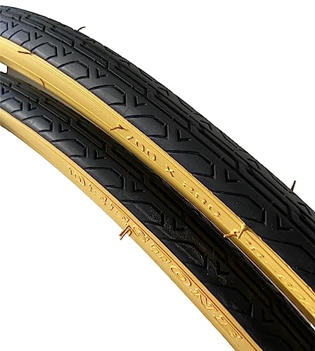 BMZ 2 Copertoni 700 x 28C (28-622) Deestone RIGIDI Corsa, Gravel Bike NEROPARA | Pneumatici Stradali in Gomma BicI