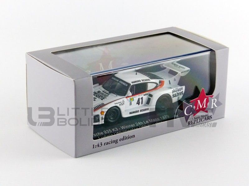 CMR Porsche 935 K3 Le Mans Winner 1979 1:43 Blanco/Rojo miniatura 6