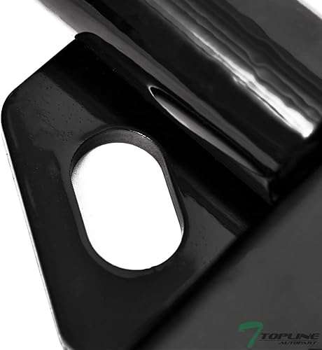 Miniatura 6 de Tubo receptor de clase 2 II negro de 1.25 pulgadas para parachoques trasero, enganche de remolque compatible con Toyota Matrix XR/XRS 03-08