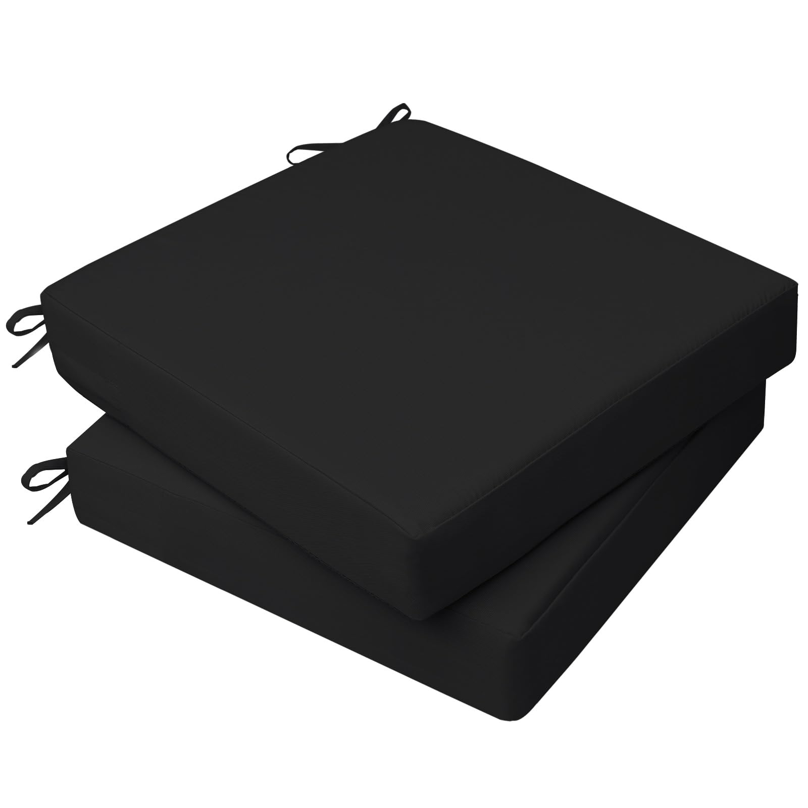 AAAAAcessories Outdoor Chair Cushions, 19 x 19 x 3 inches, Set of 2