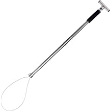 Dog Catcher Pole Portable Hog Pig Catcher Pole Stainless Steel Animal Control Pole Tool Pig Holder Catcher for Dogs Pigs Livestock Farm Equipment