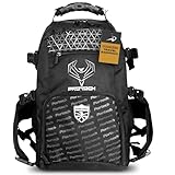 Flying Eagle Portech Inline Skate Bag Roller Skate Mochila Patins Inline Mochila de Viagem com Alças Ajustáveis, Patins Inline Mochila, Deslocamento Diário E Viagem, Mochila Durável, Preto, Grande