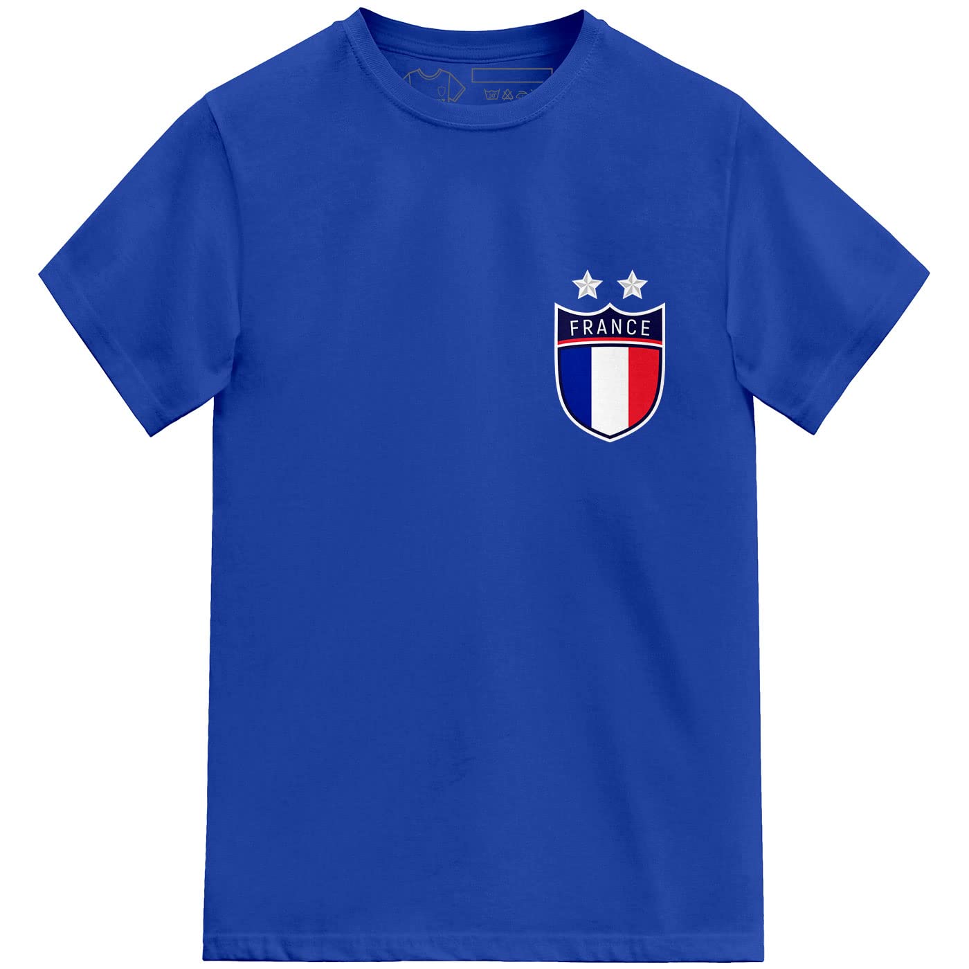 Footeez Royal Blue Kids France Football Tshirt (, 3-4 Years)
