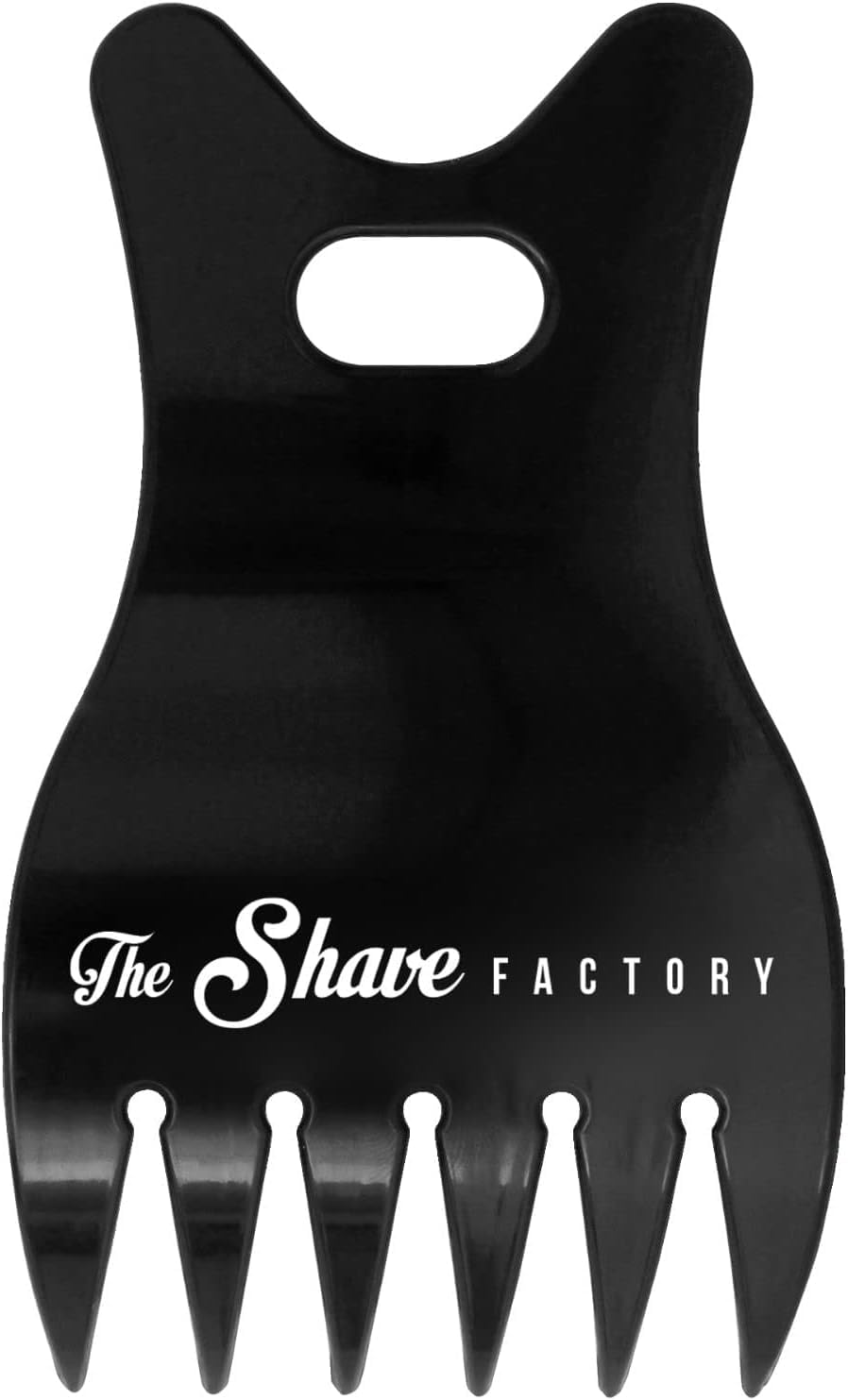 the shave factory Hair Styling Powder - Mattifying and Volumizing Powder, with comb types suitable for all areas of use, hair comb and powder wax (Comb 042 & Sapphire Styling Powder 20gr)