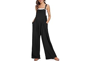 Women Dungarees Plus Size Casual Loose Fit Denim Overall Jumpsuit