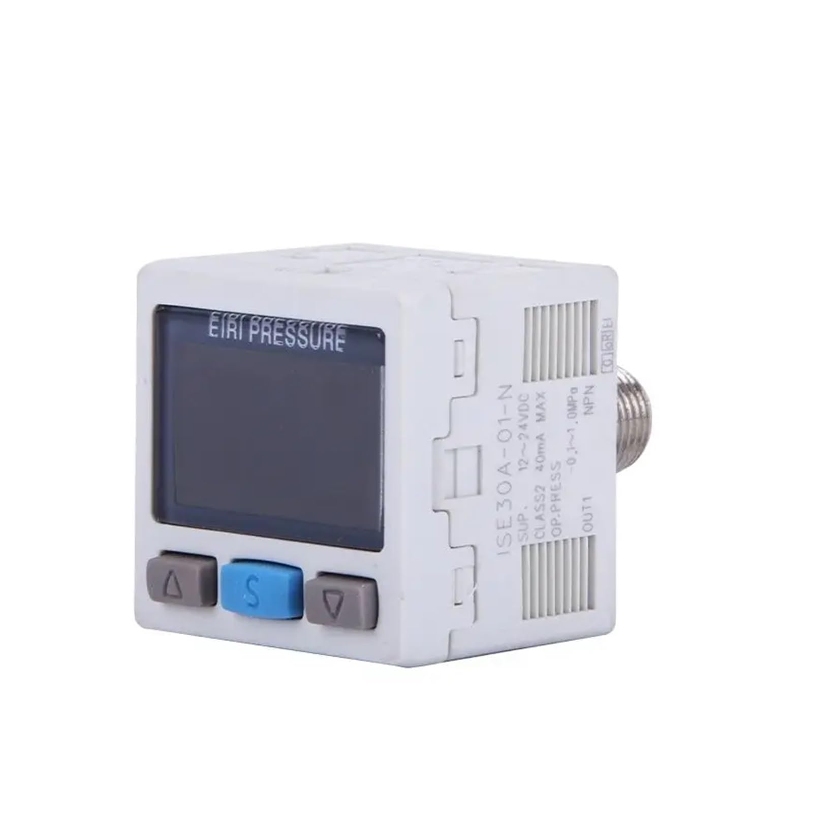 Régulateur de pression, SMC Type ZSE/ISE30A/AF pneumatique haute précision affichage numérique commutateur électronique de pression ISE30A-01-N ZSE30A-01-PL(01-A-L,ISE30A -0.1 to 1MPa)