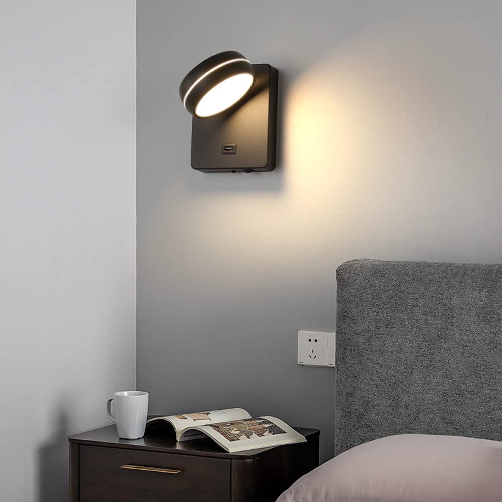 1W 3W Col De Cygne Flexible LED Lampes Murales De Lecture Avec Interrupteur Réglable Chambre à Coucher Appliques De Chevet Murales Lampes D'étude
