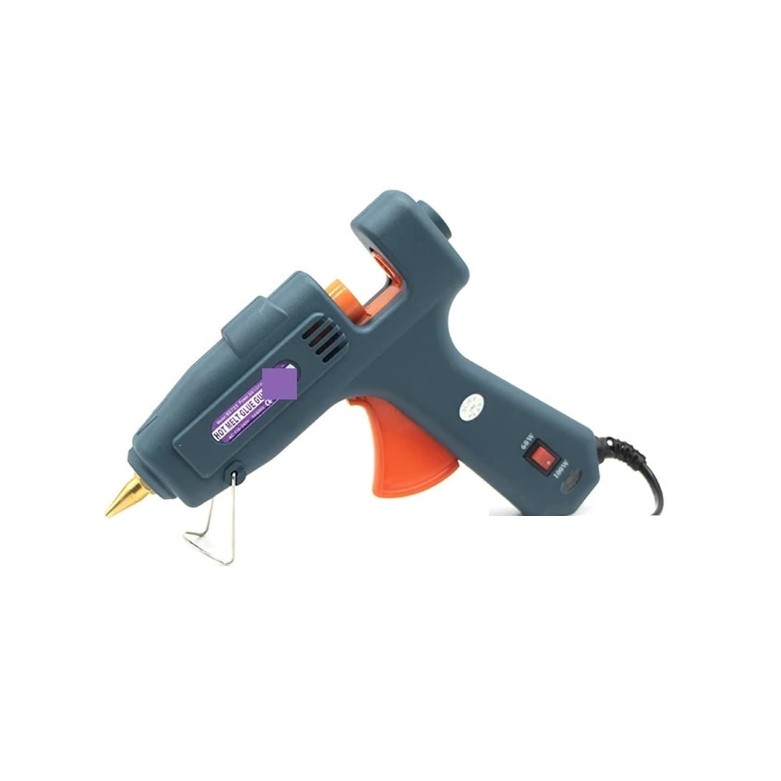 Pistola for colla a caldo, pistola for colla a doppia potenza da 60 W/100 W, strumento di riparazione artigianale for regali fai da te con colla stick da 11 mm artisti fai da te, arte(Nozzle 2.0x50mm)
