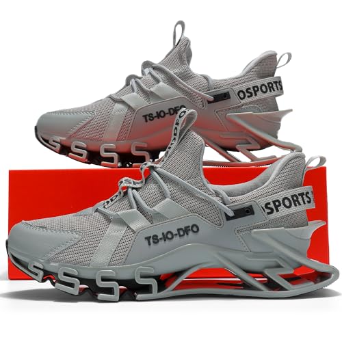 Image of TSIODFO Men Running Shoes Comfort Athletic Walking Sneakers