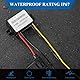 YABOANG DC Konverter 10-60V auf 5V 3A, Spannungswandler 12/24/36/48/60V zu 5V 3A 15W MAX, DC-Wandler Buck 10-60V auf 15W mit wasserdichter Sicherung und Klemmleiste, Abwärtsspannungsregler