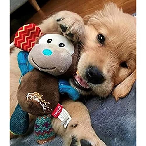Juguete Mordible Peluche Mono para Perro Gigwi miniatura 2
