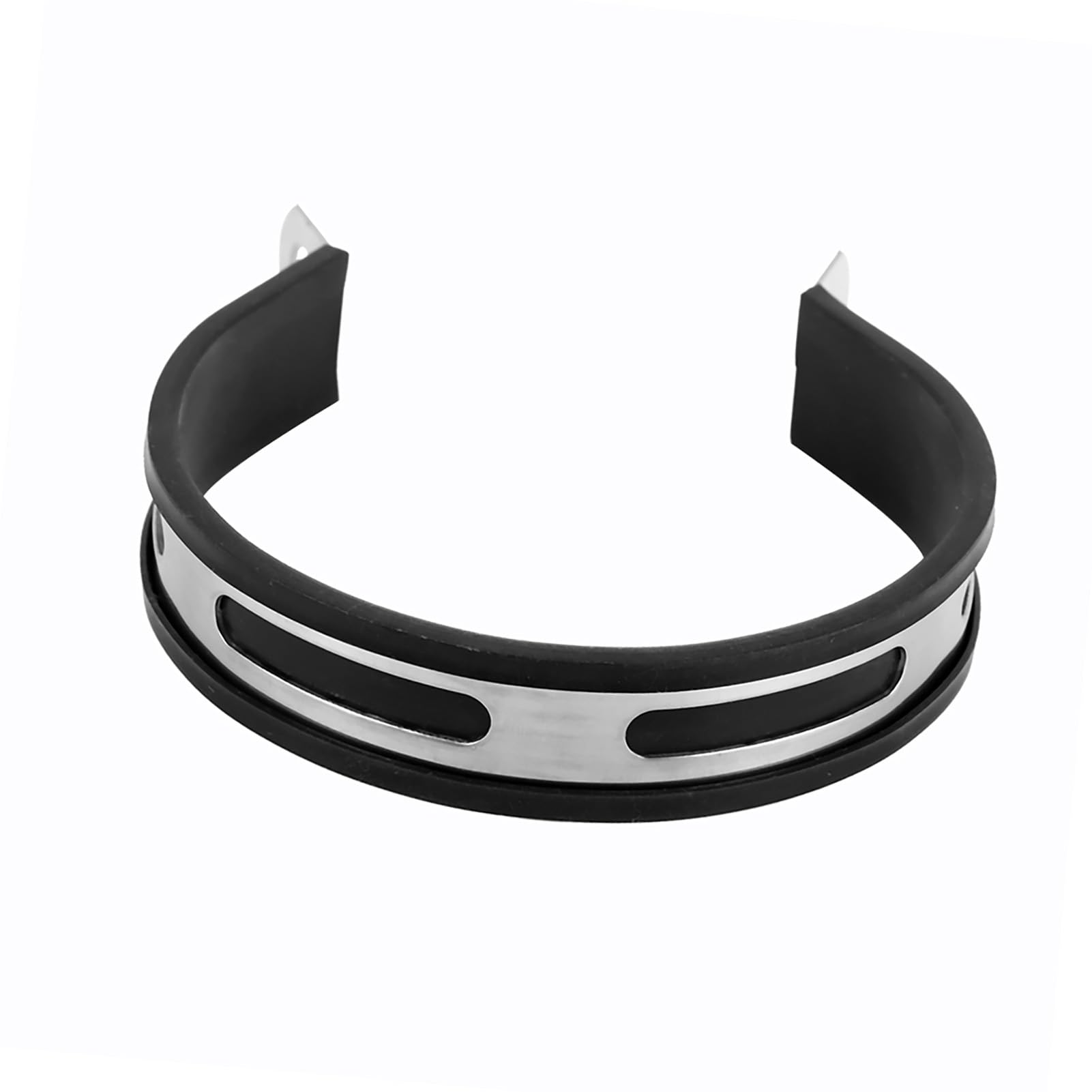 fascetta scarico moto + Morsetto di scarico per moto Gy6 Morsetto di scarico per staffa di scarico a semicerchio per moto universale Accessorio di ricambio per morsetto di scarico