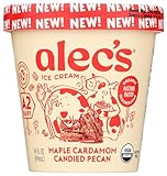 Alec's Maple Cardamom Candied Pecan Organic Ice Cream