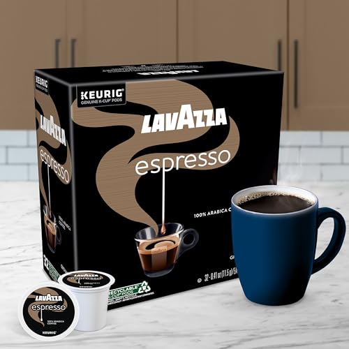 Image of Lavazza Espresso Keurig K-Cup Pods, Medium Roast, 100% Arabica (32 Pods)